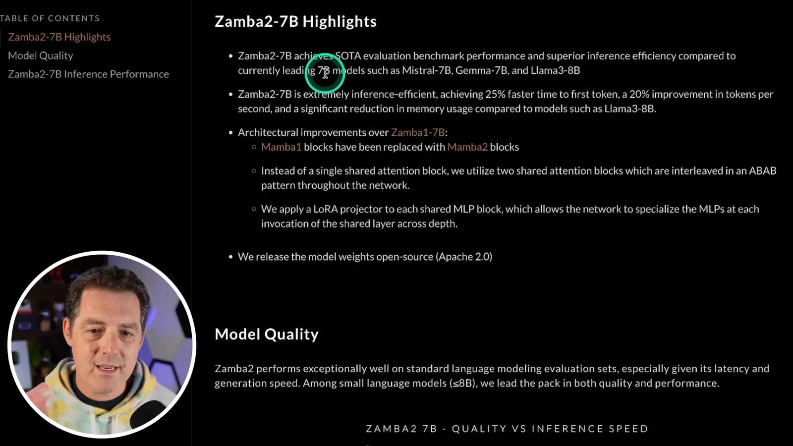 Zyphra’s Zamba2-7B claims and architecture