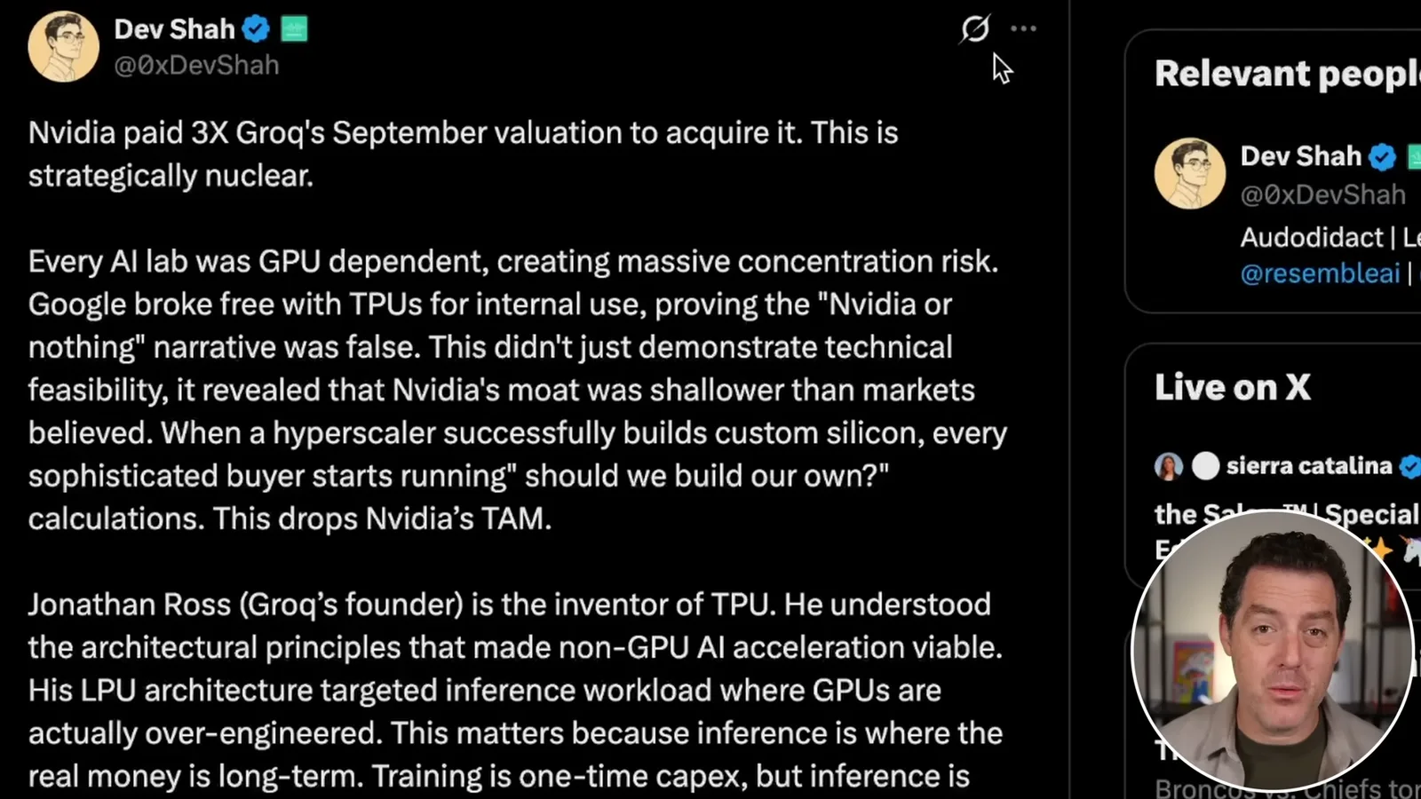 A post on the competitive argument