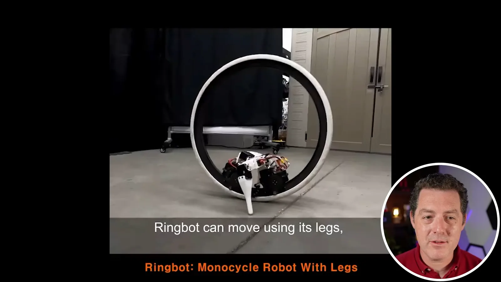 Ringbot's wheel and legs