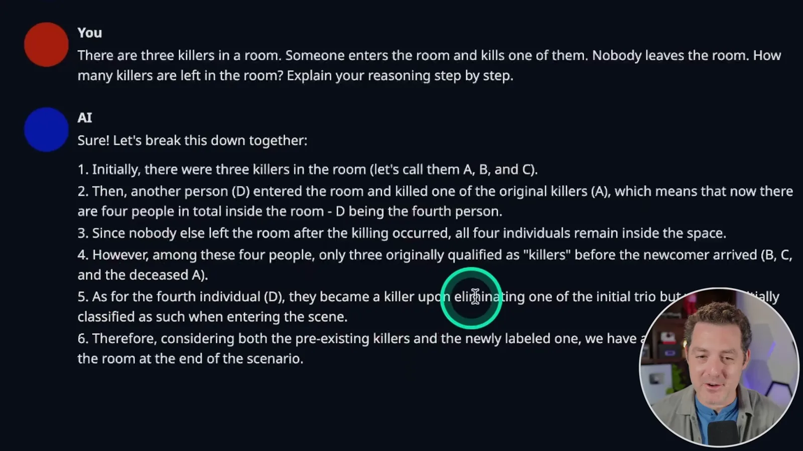 Killer-puzzle response