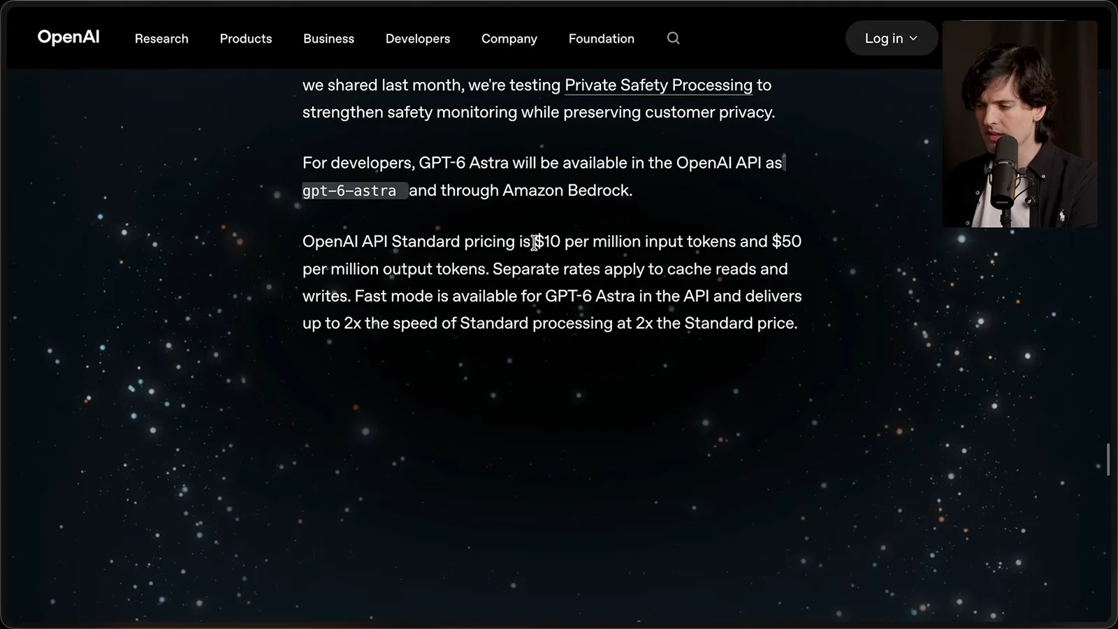 Launch API pricing