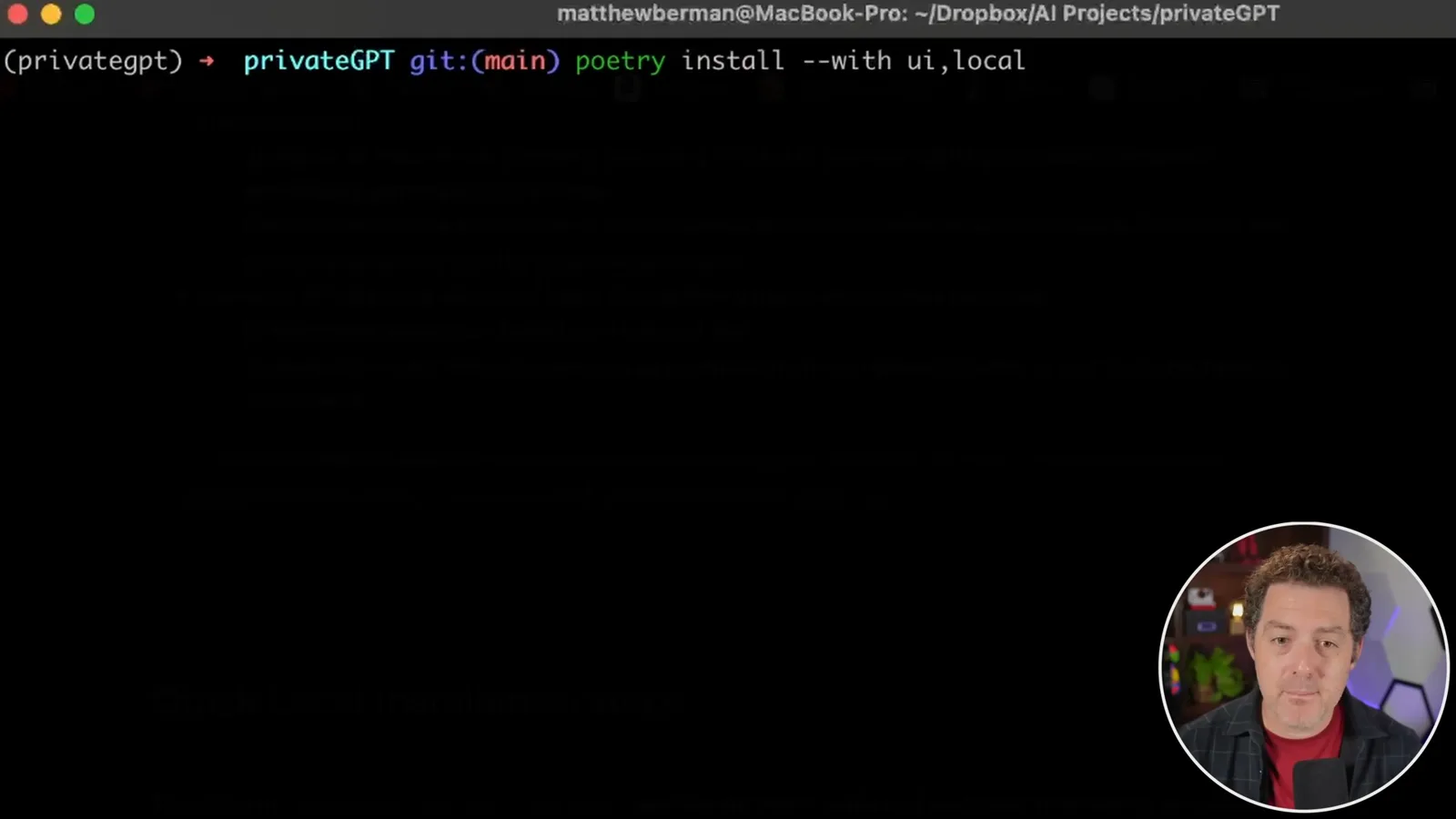 Installing the 2023 local UI dependencies