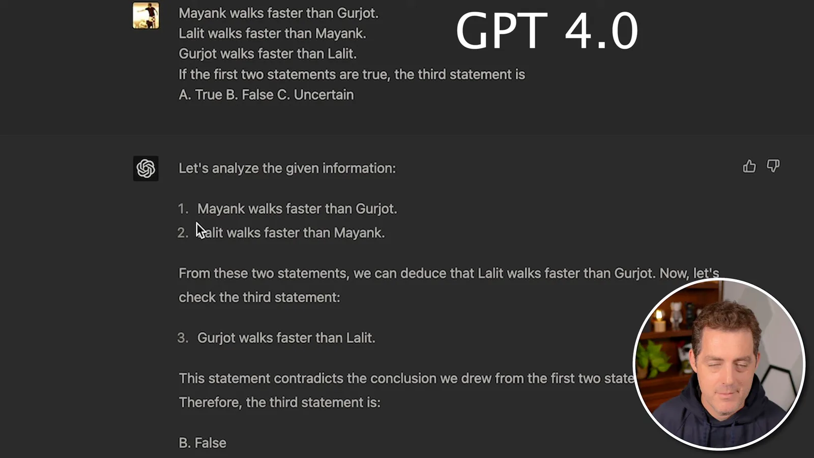 A three-person logic problem