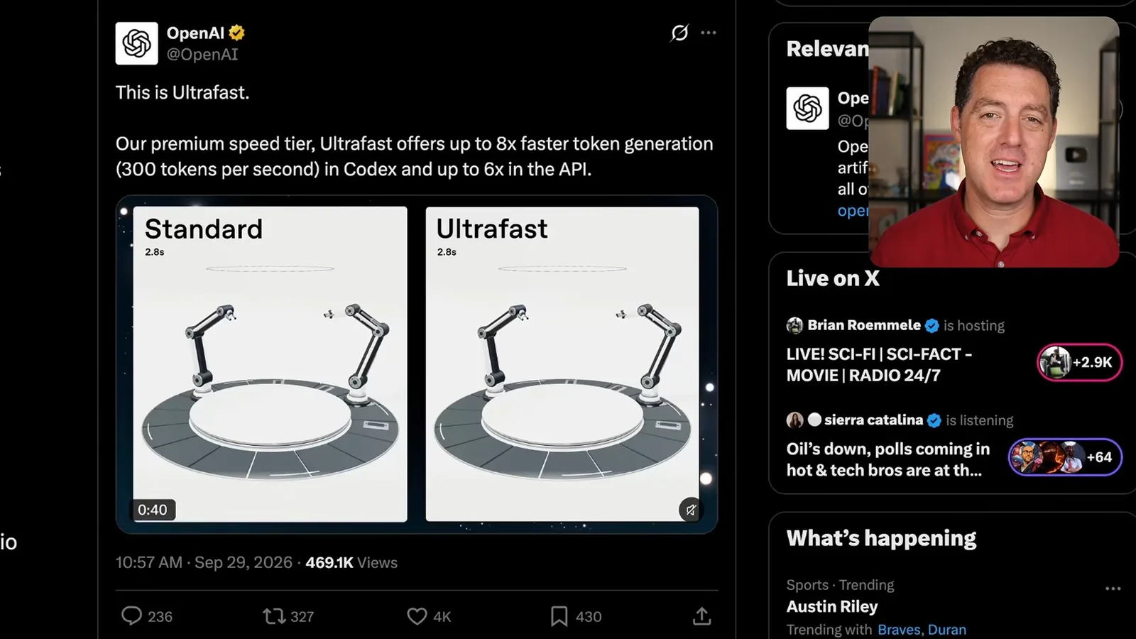 Ultrafast speed tier