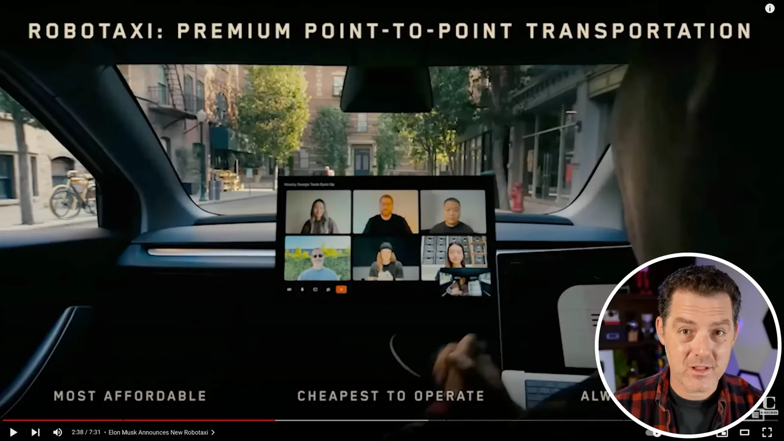 An imagined passenger experience