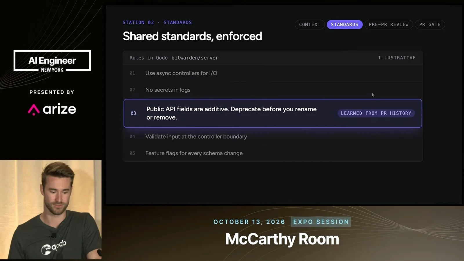 A shared public API rule