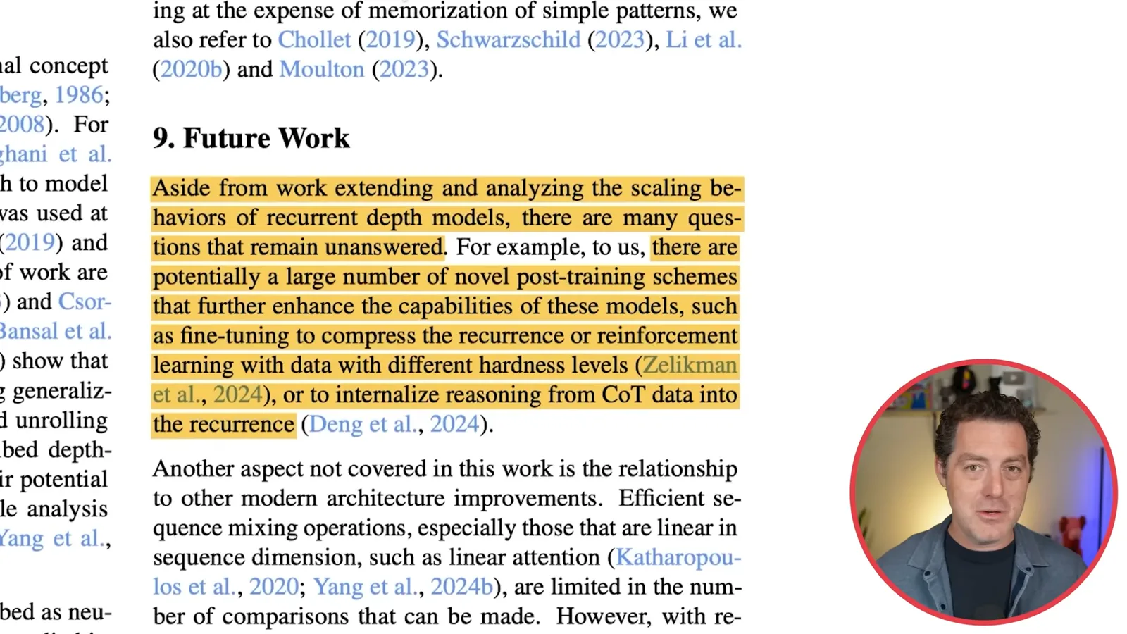 Future research directions
