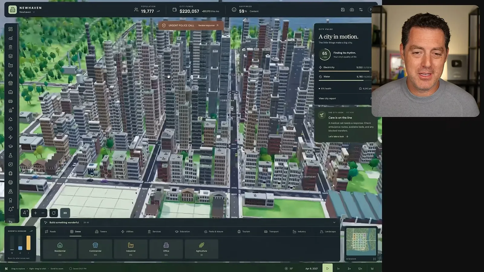 Five-day city-building project