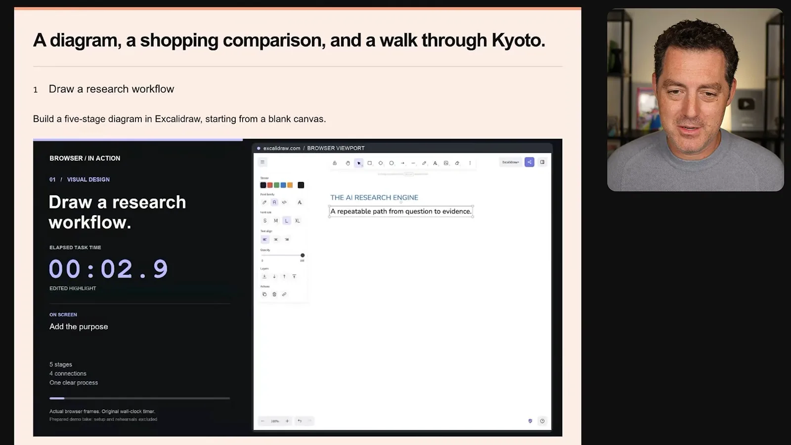 Browser diagram task