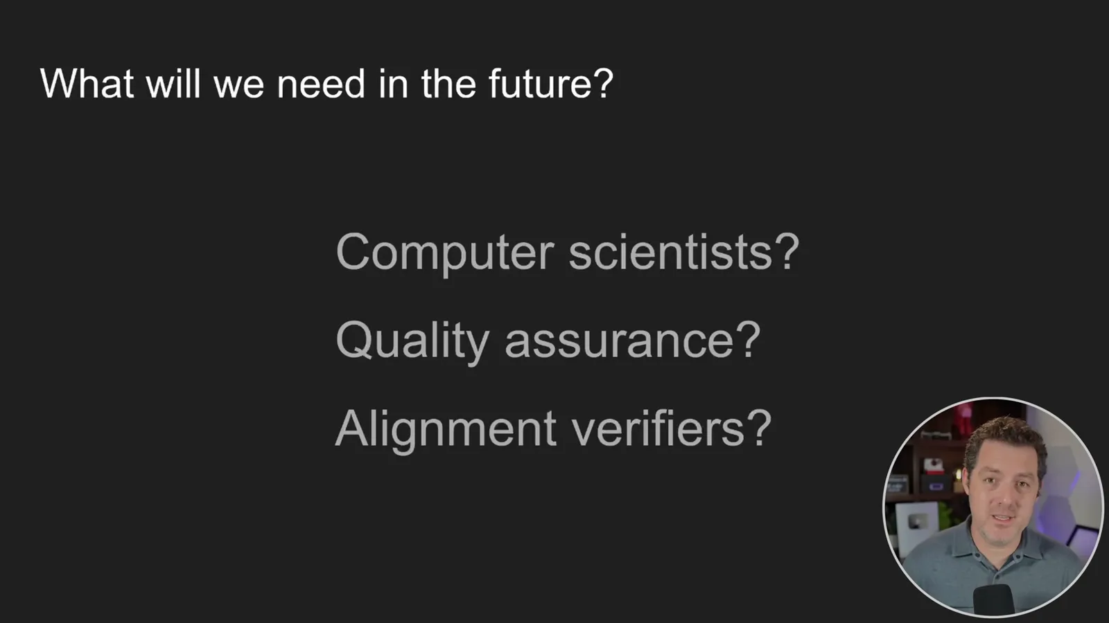 Possible future human roles