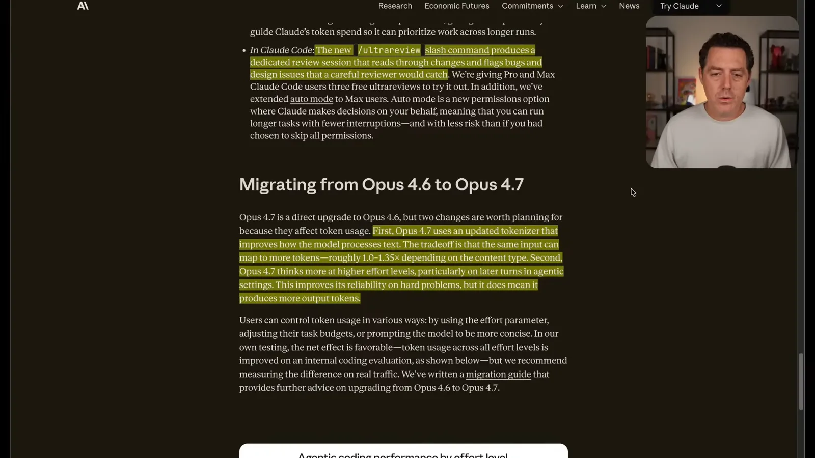 Opus 4.7 migration guidance