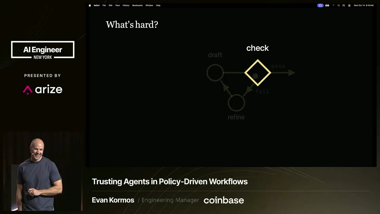 The check inside an iteration