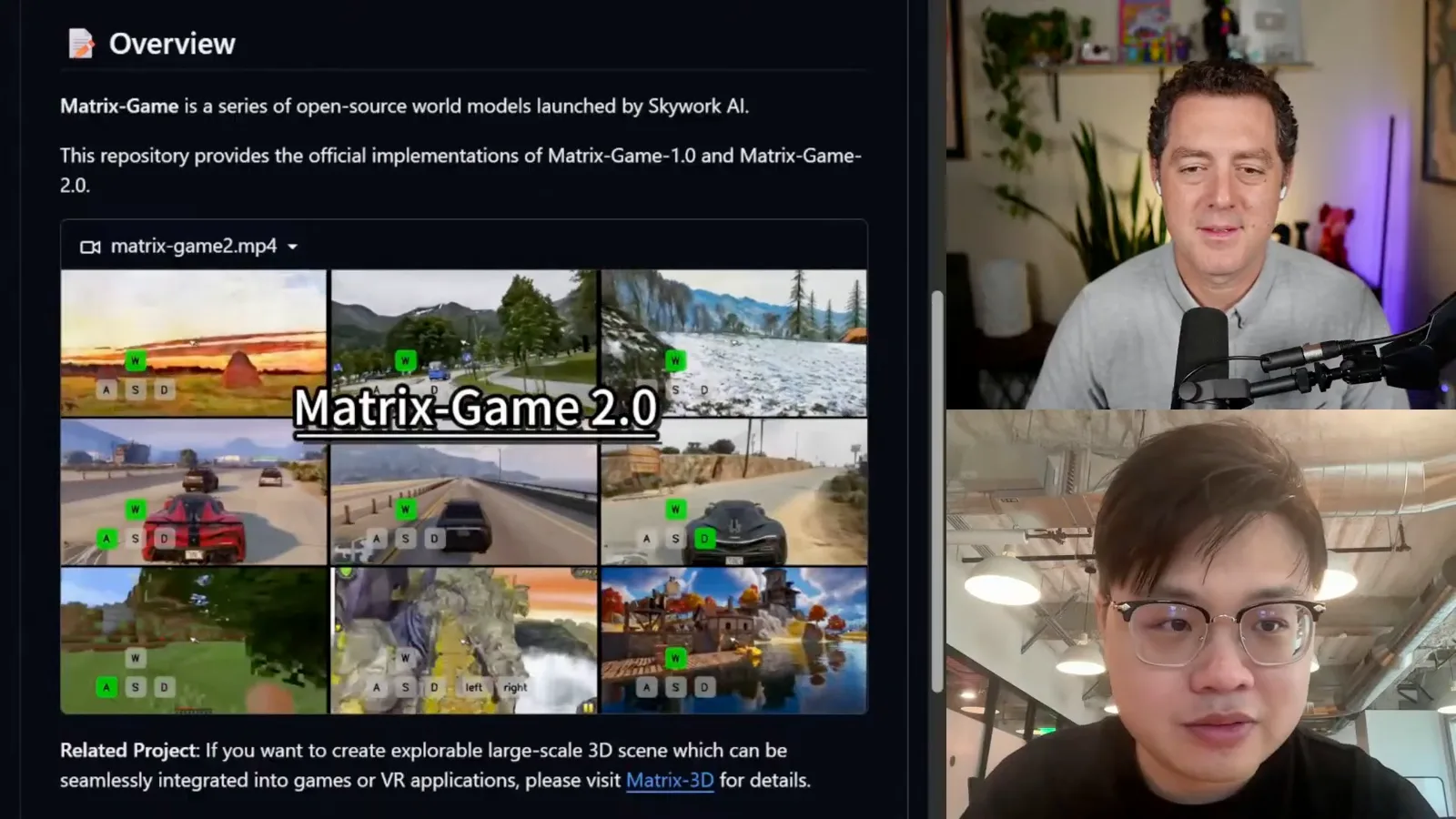 Matrix-Game 2 project and examples