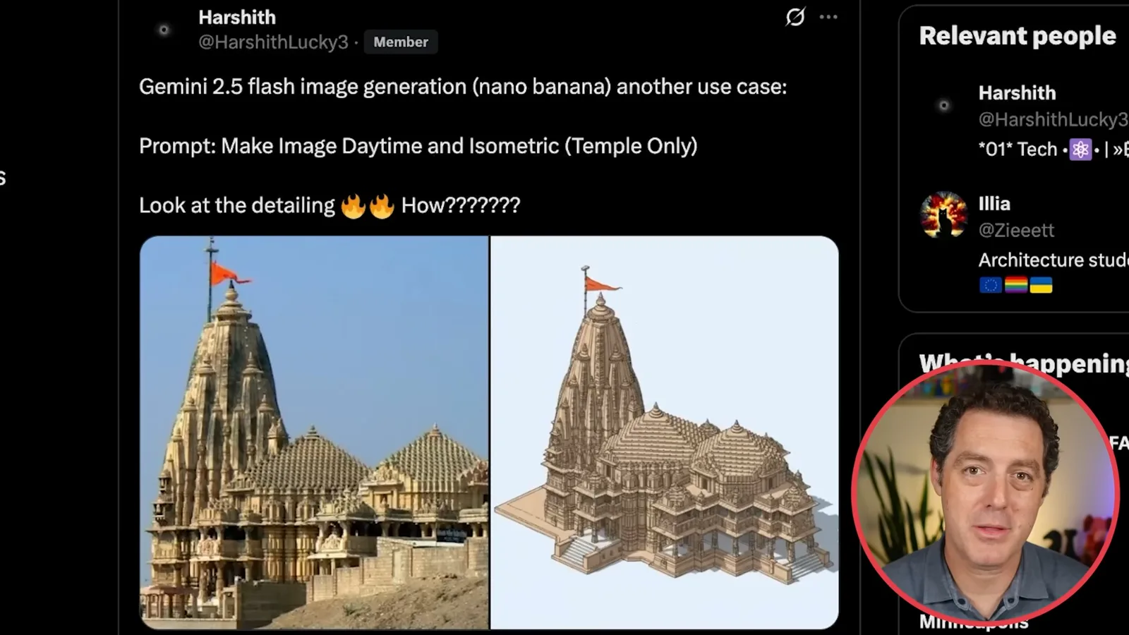 From a building photograph to an isometric image