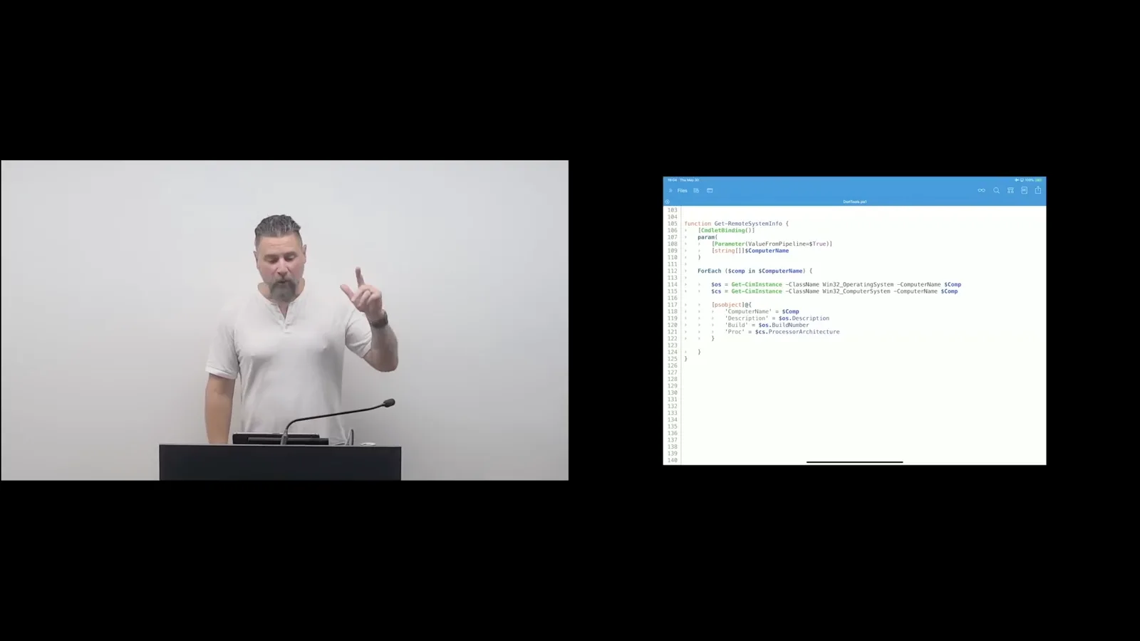 A function emits one custom object