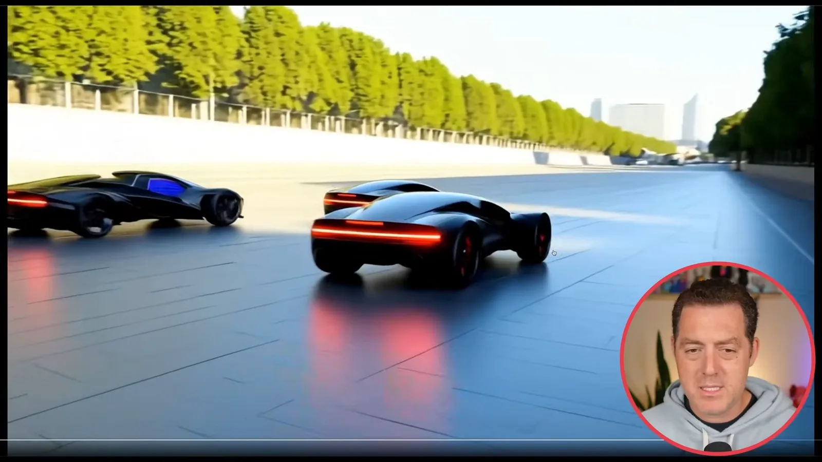 Futuristic cars