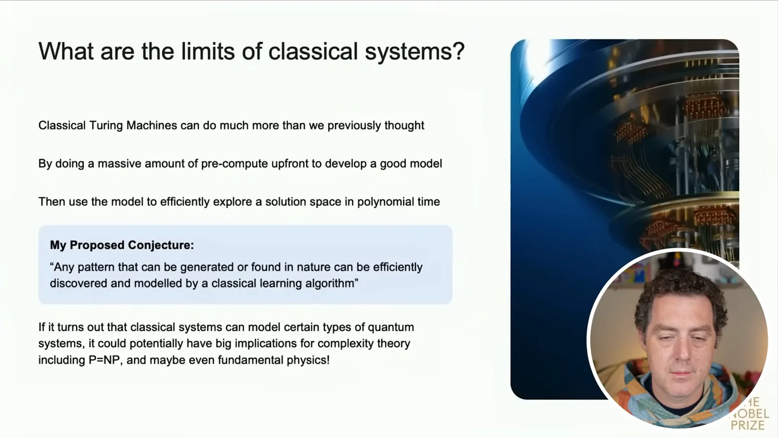 A conjecture on classical systems