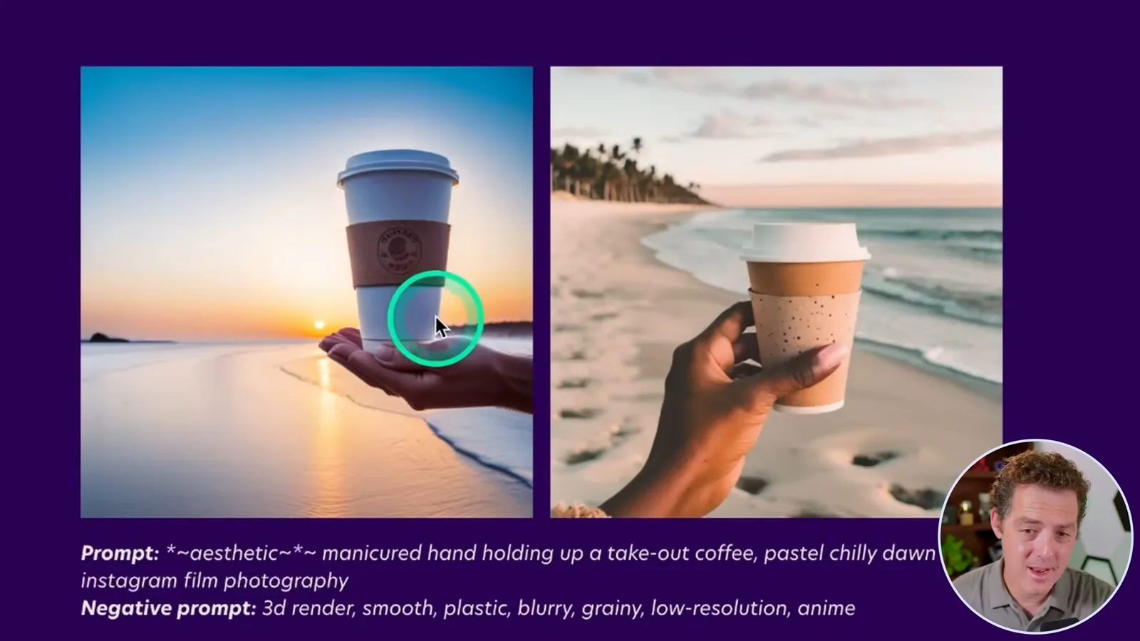 The coffee-cup hand example