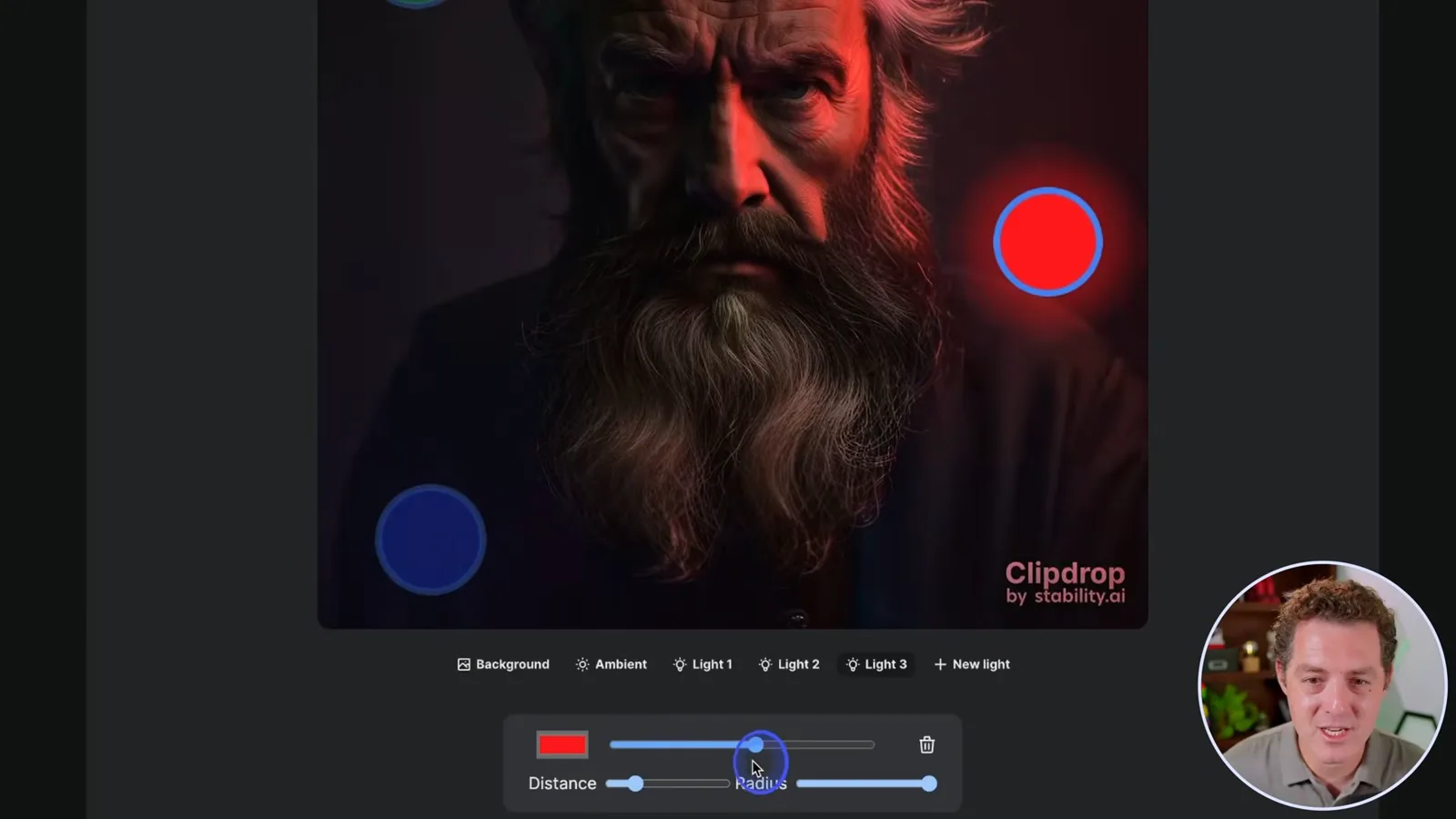 Relight controls