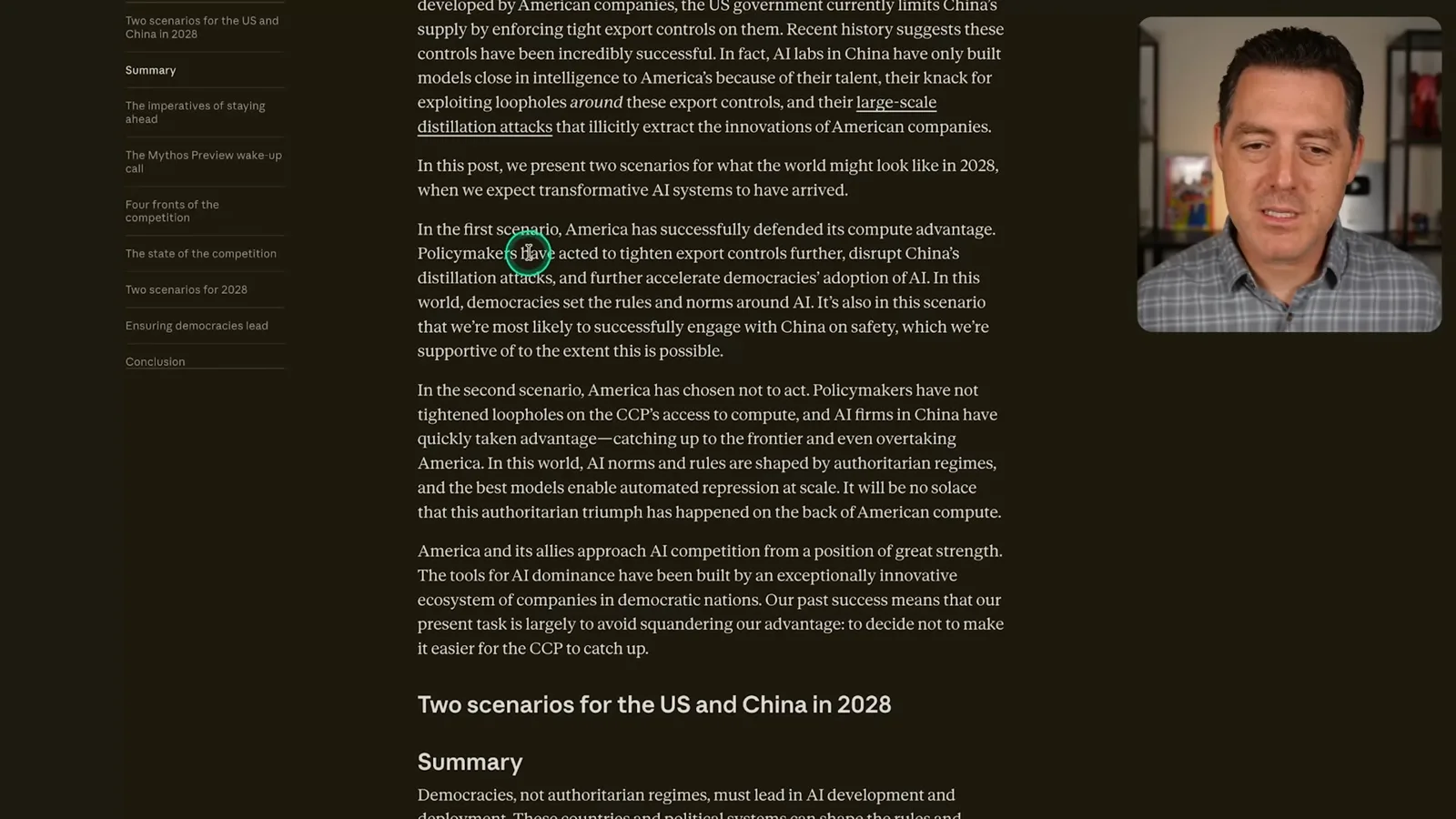 Anthropic’s two 2028 scenarios