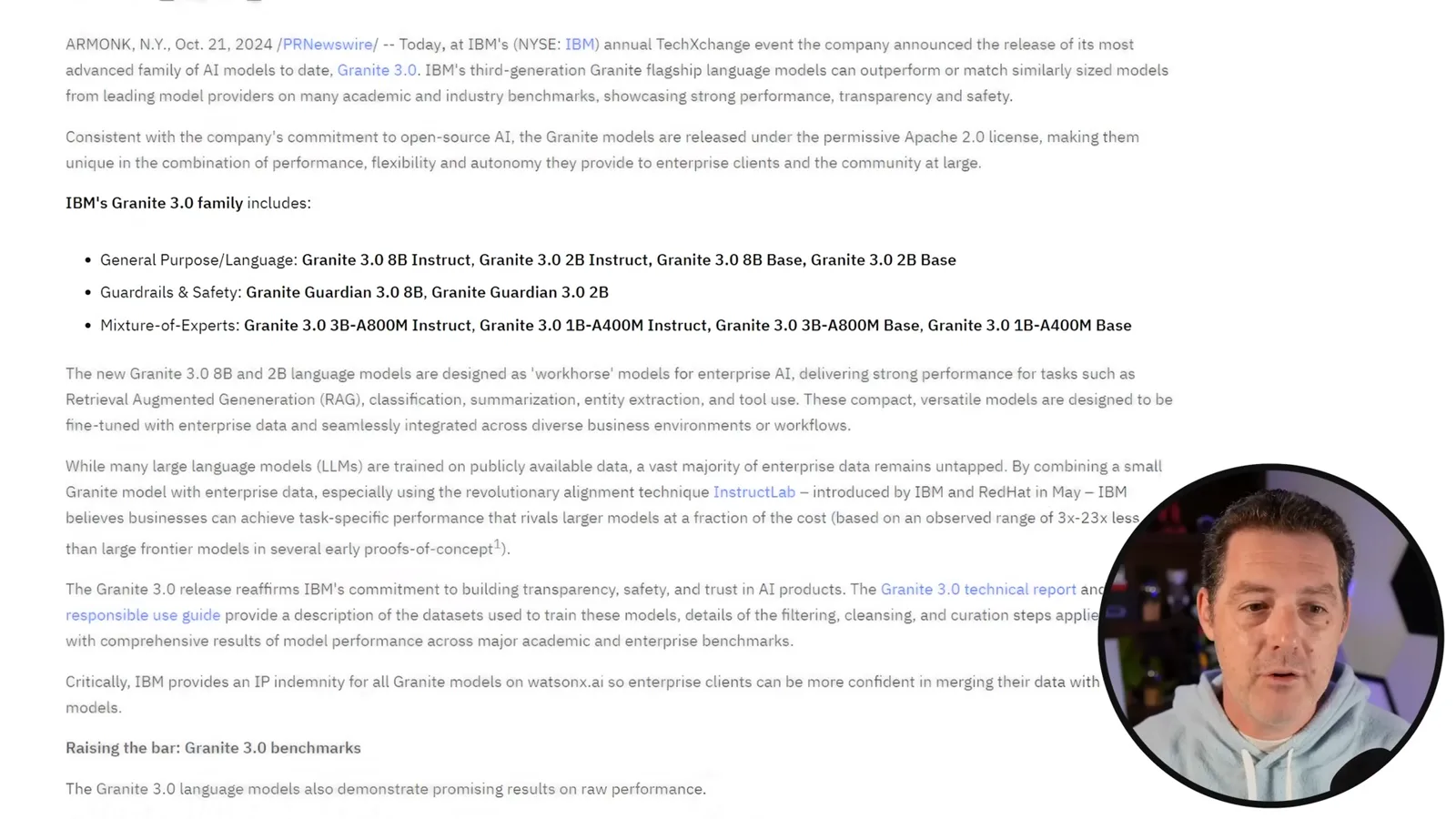 IBM Granite 3.0
