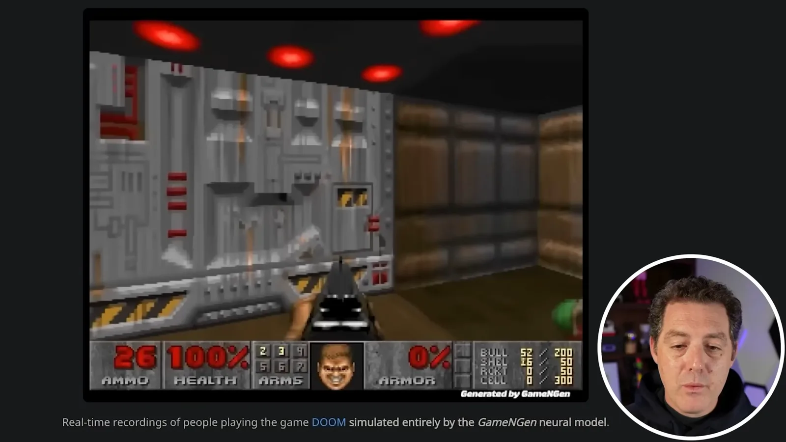 GameNGen simulates DOOM