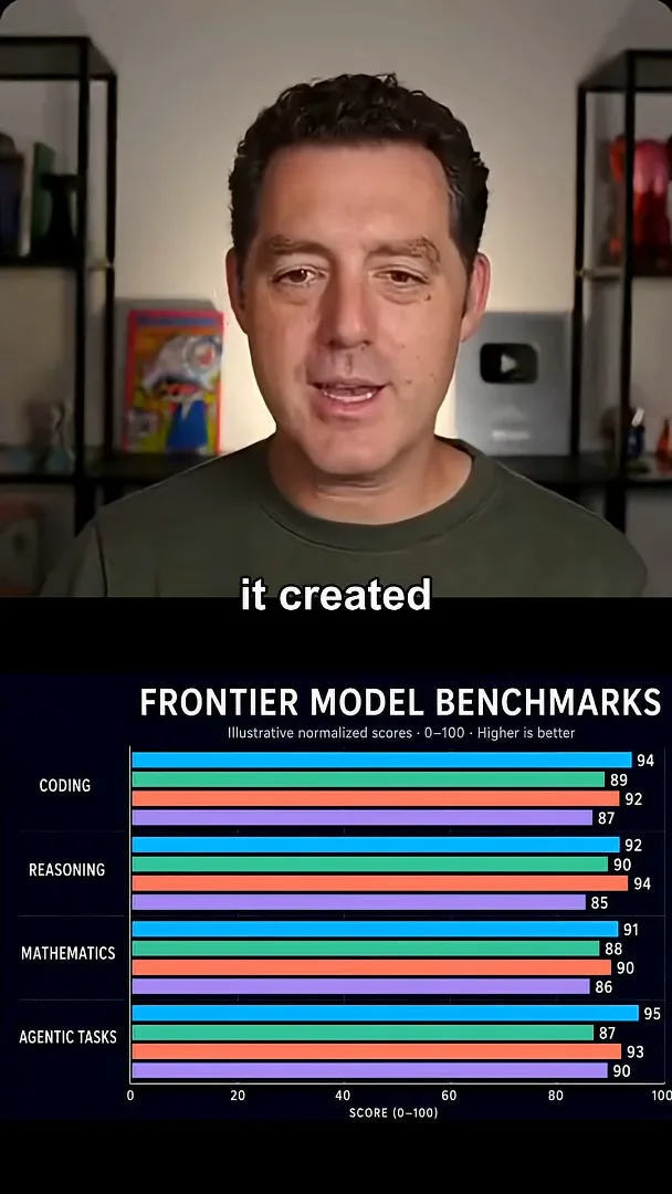 The generated benchmark graphic