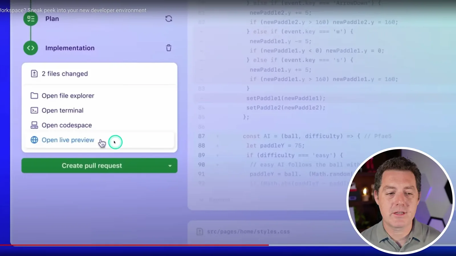 Review and preview in Workspace