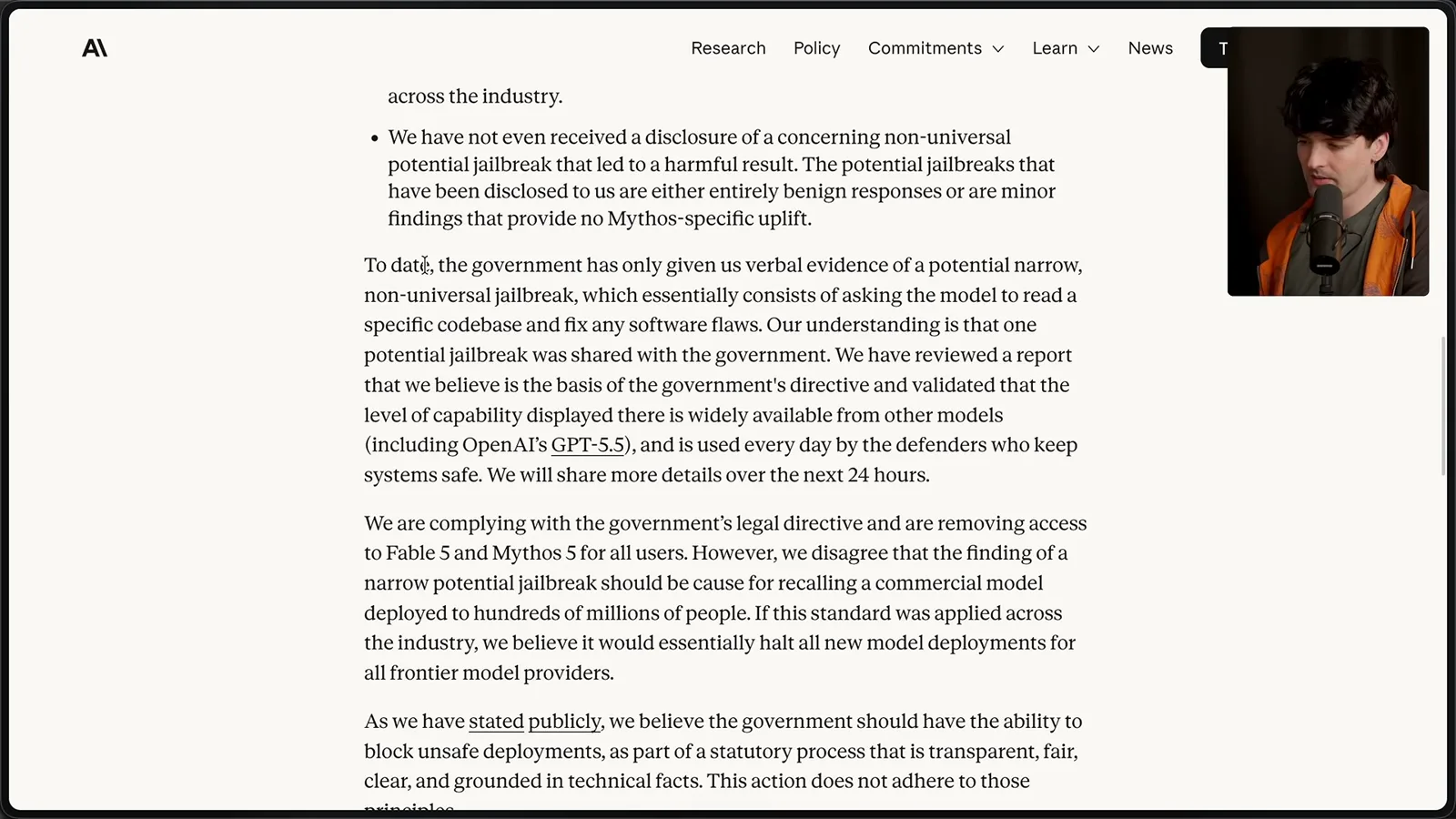 Anthropic’s description of the security concern