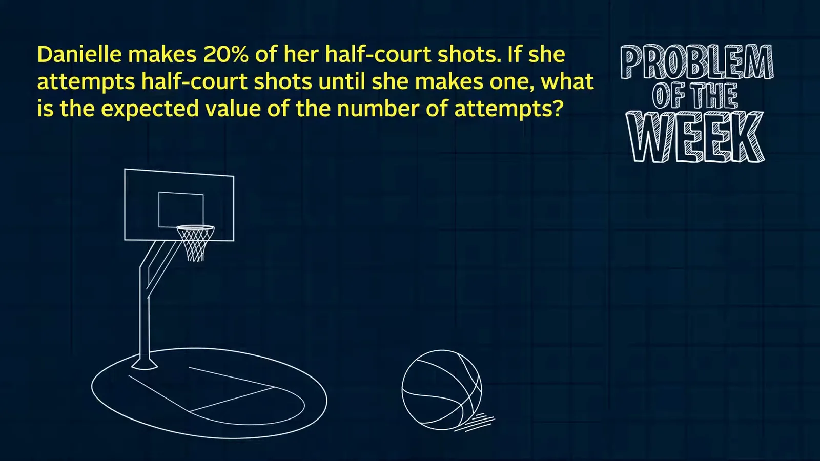 The half-court problem