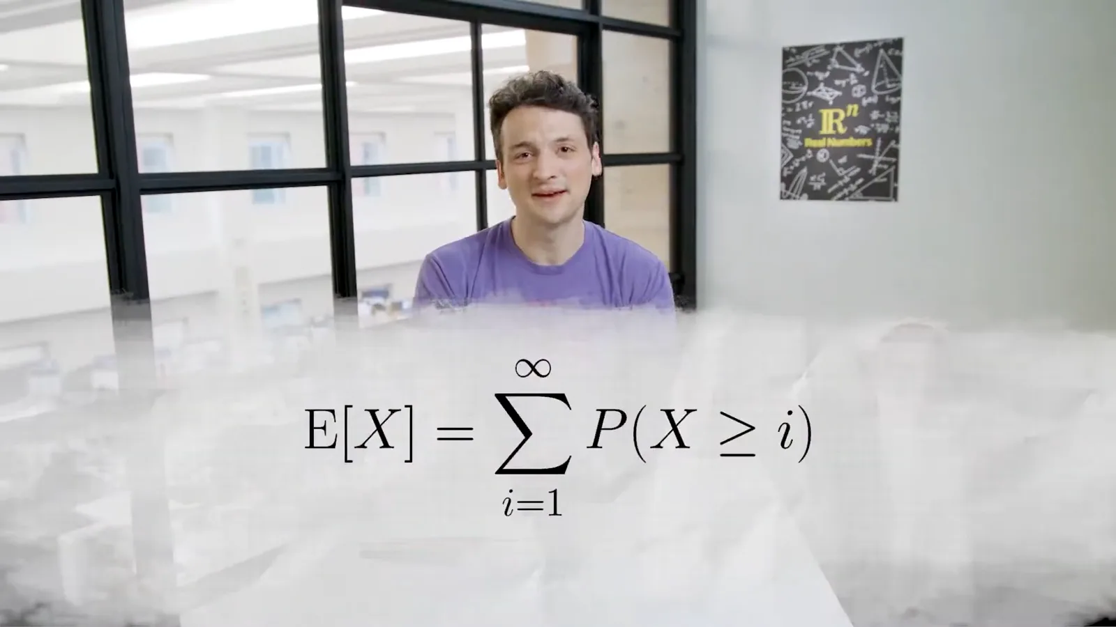 The tail-sum identity