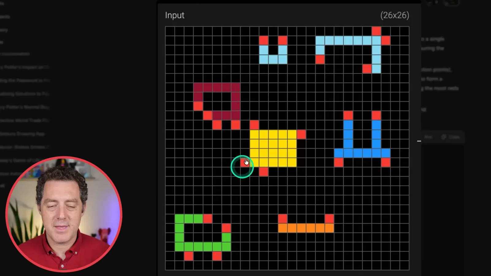 ARC-style visual puzzle