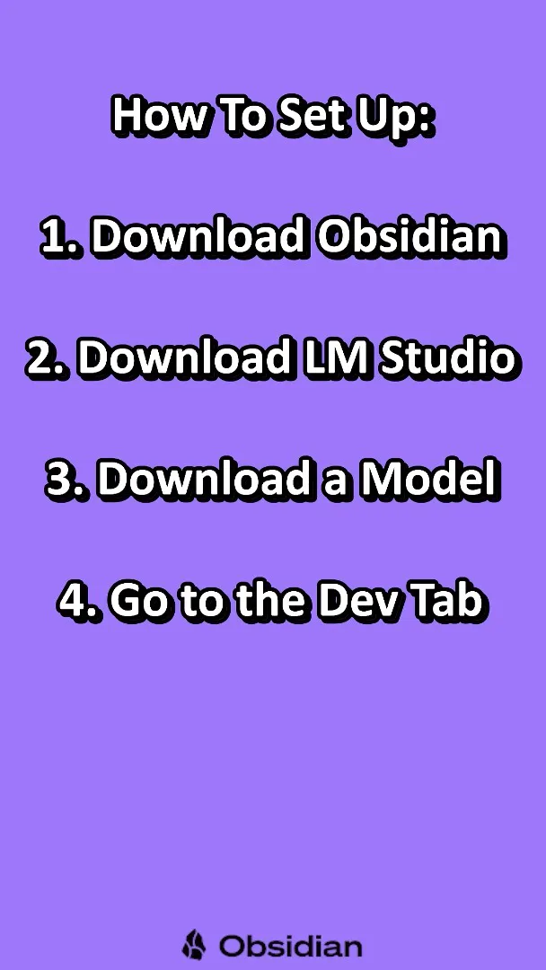 Initial setup steps