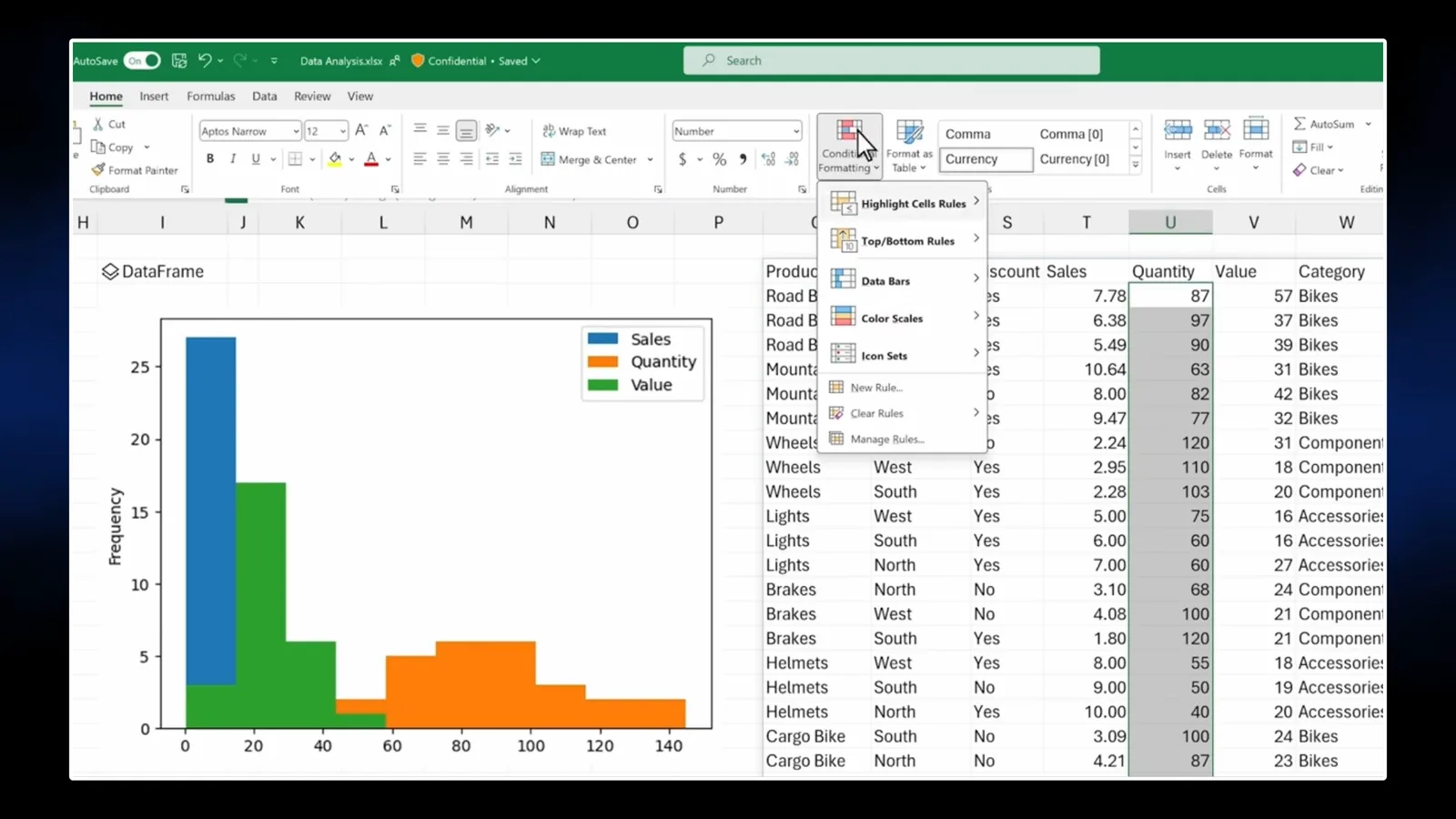 Python in Excel demonstration