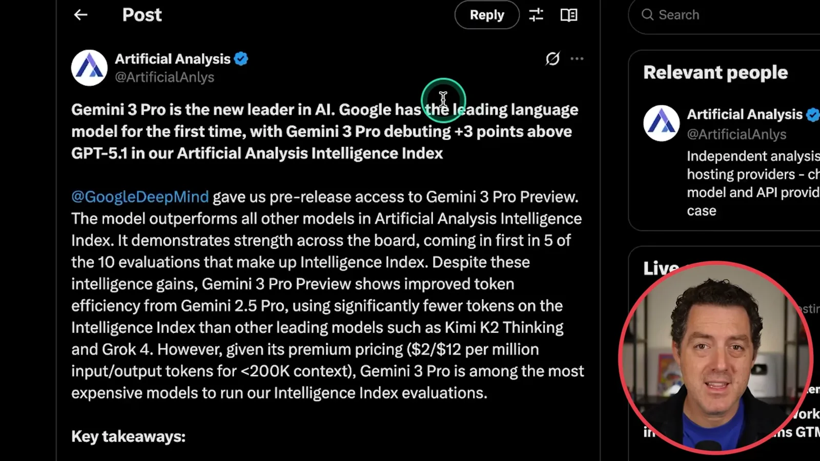 Artificial Analysis launch assessment