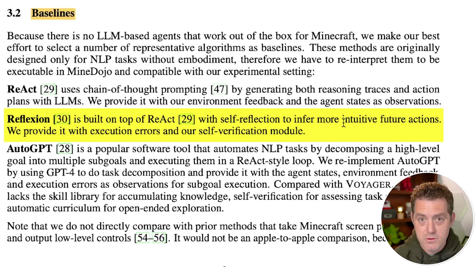 Adapted comparison methods
