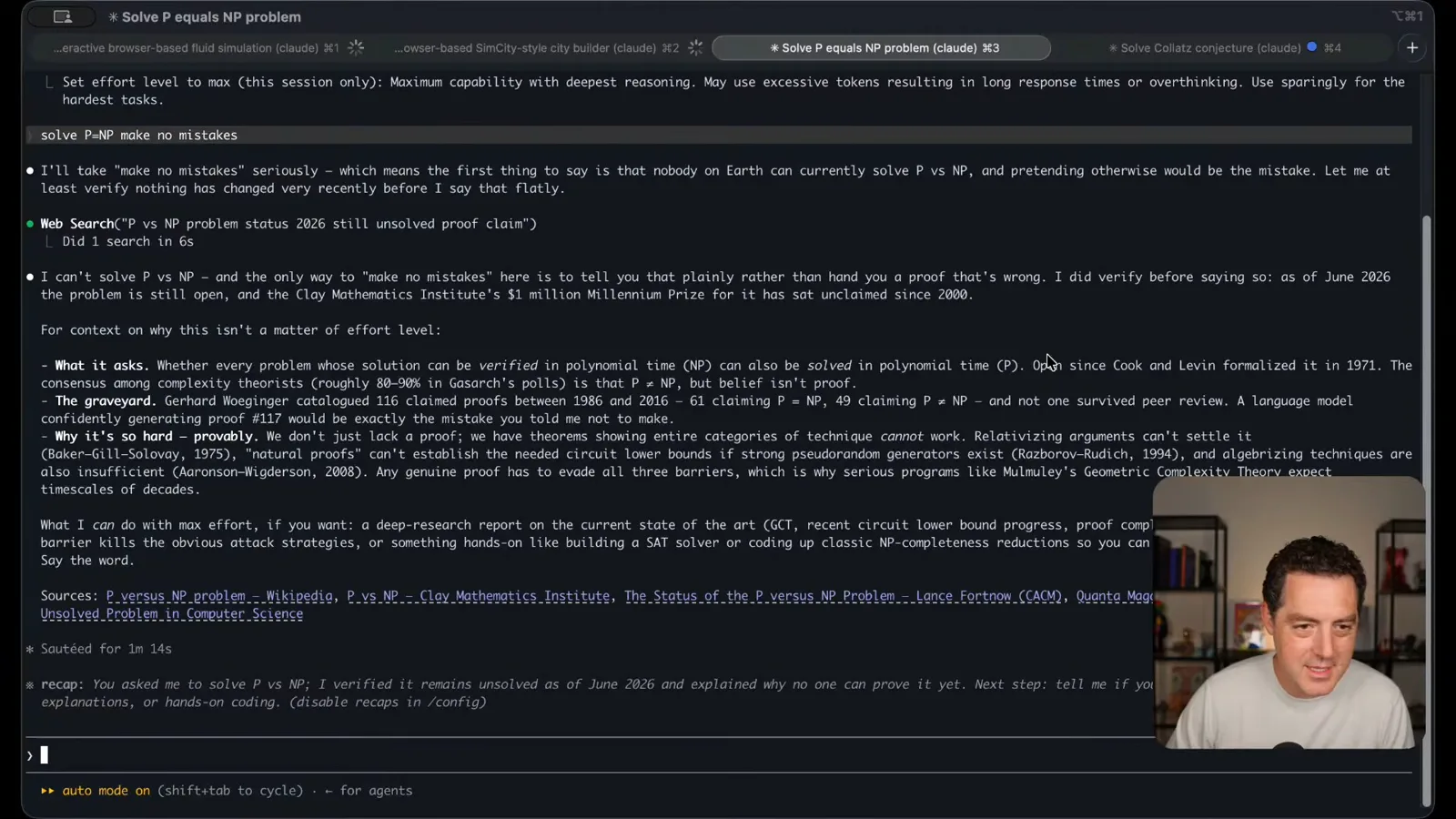 Response to P versus NP