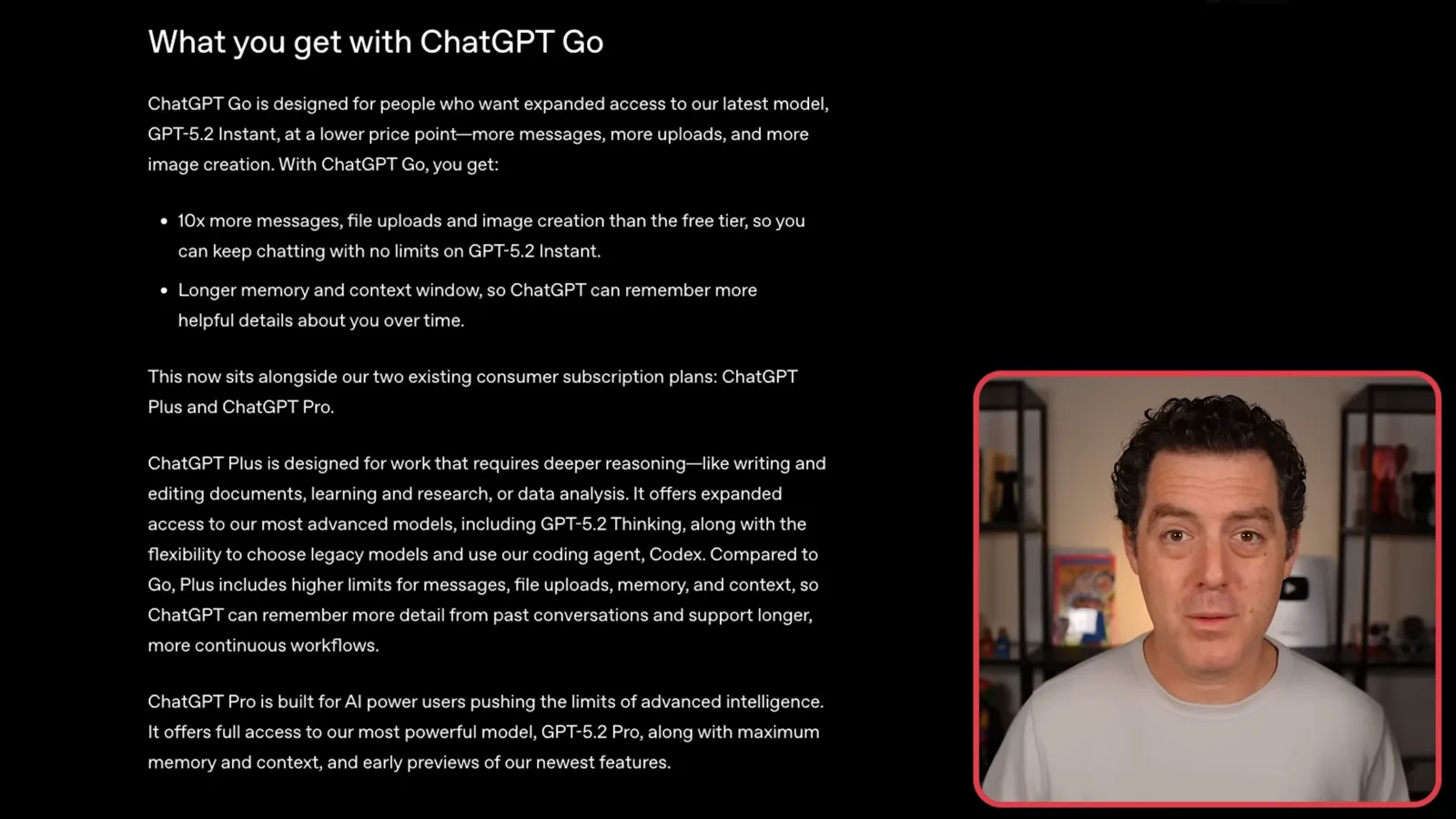 ChatGPT Go plan