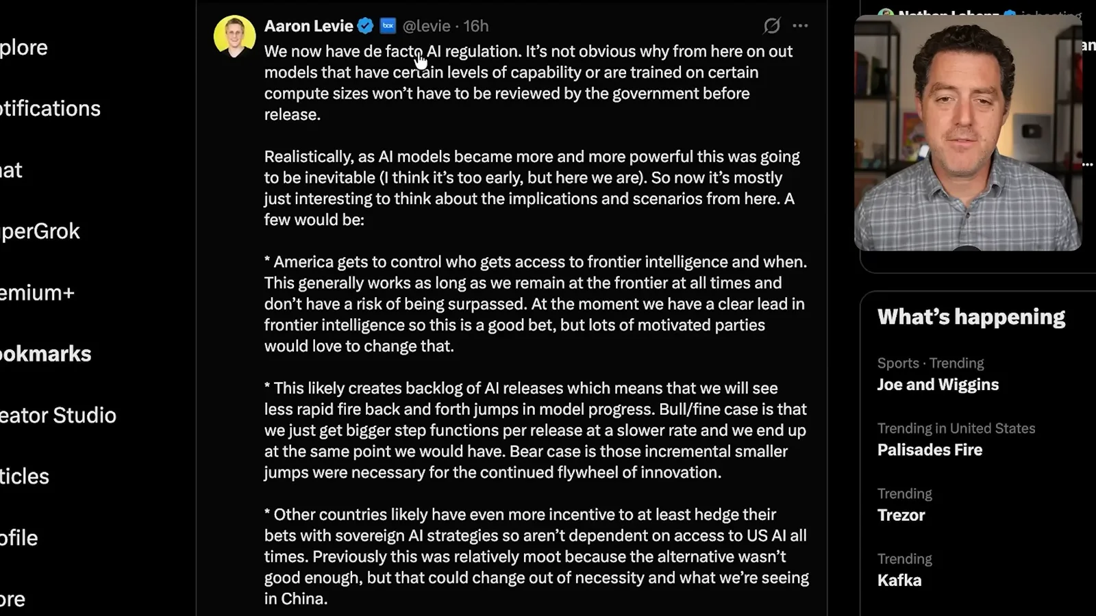 Aaron Levie’s scenarios for AI release restrictions