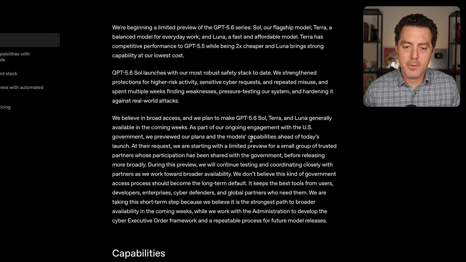 OpenAI’s explanation of the GPT-5.6 preview
