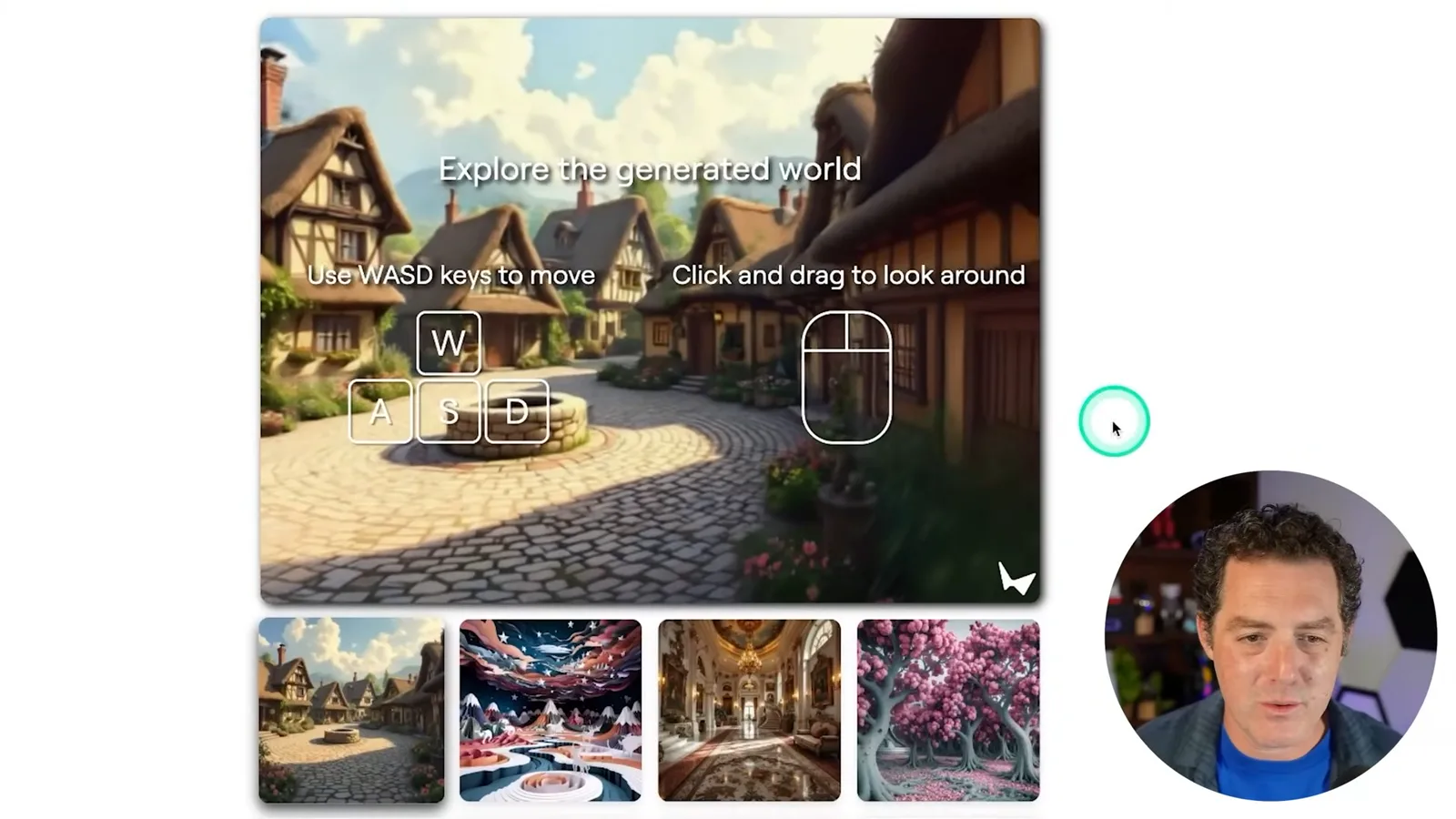 World Labs interactive scene