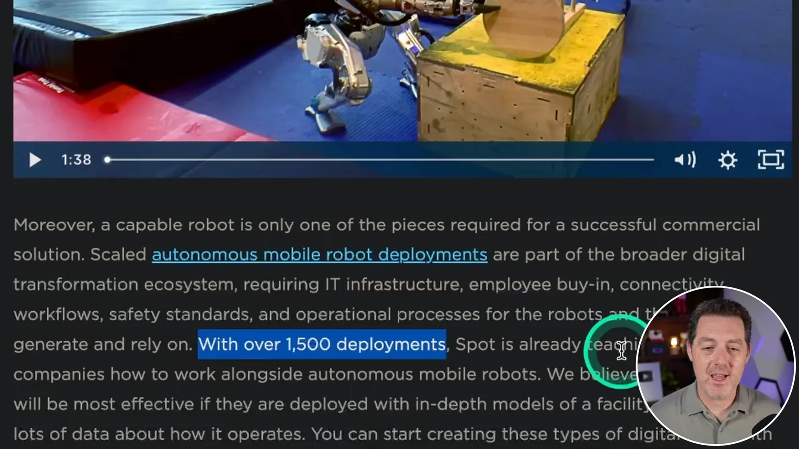 Deployment infrastructure and Spot experience