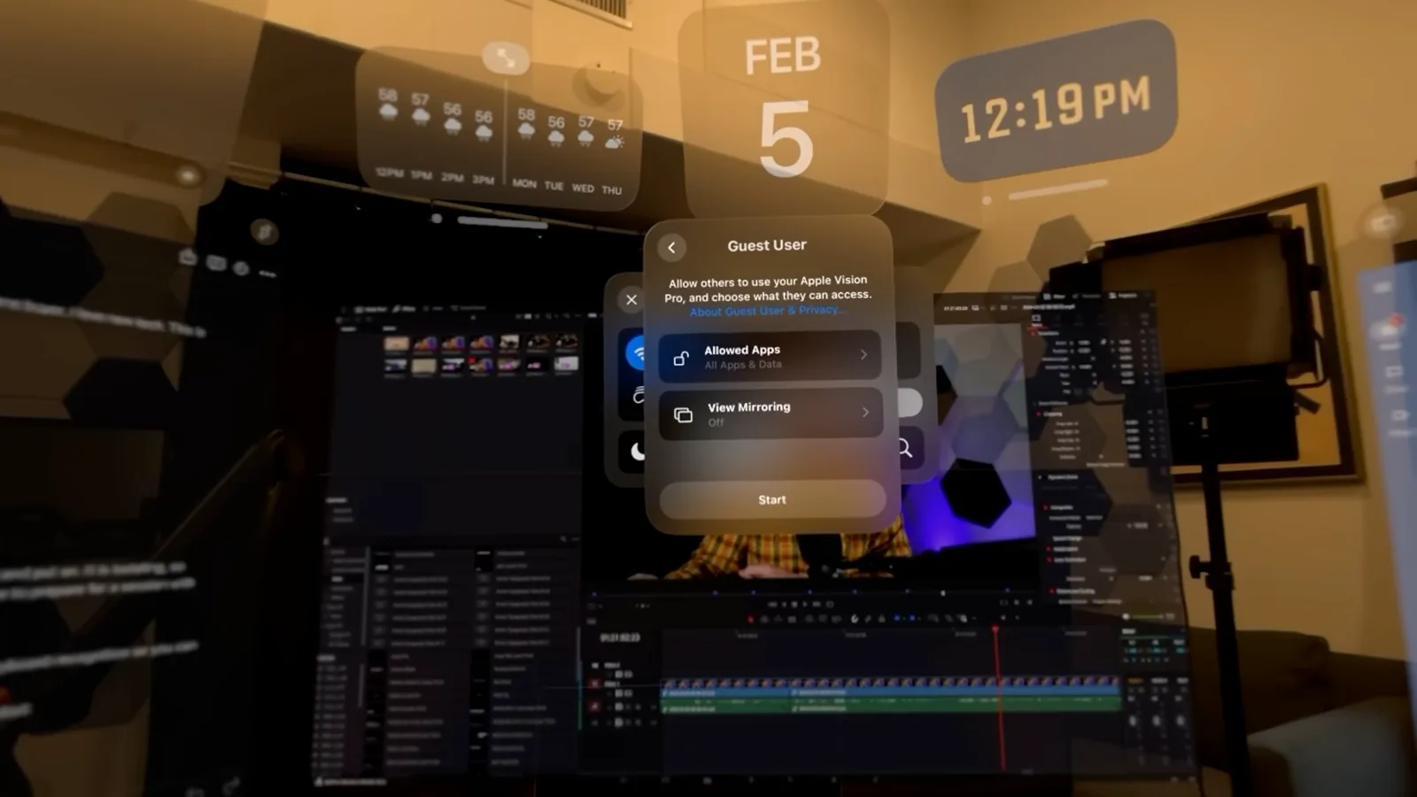 Guest User setup