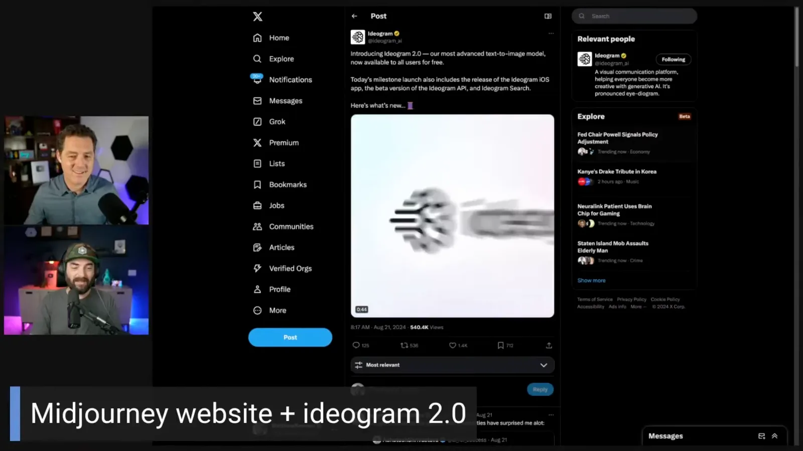 Ideogram 2.0 announcement