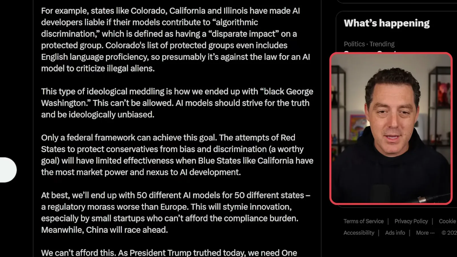 Sacks on discrimination and state rules
