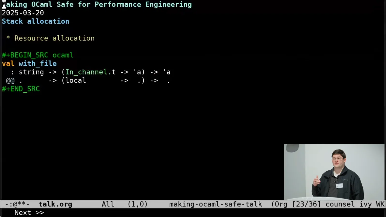 Preventing a file handle from escaping