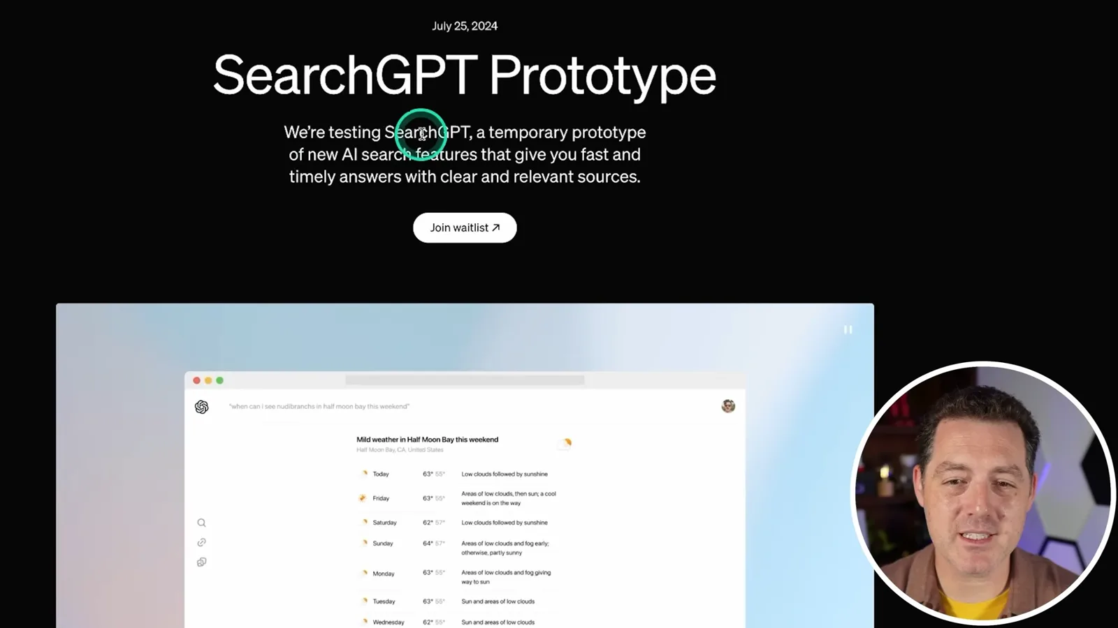 SearchGPT prototype