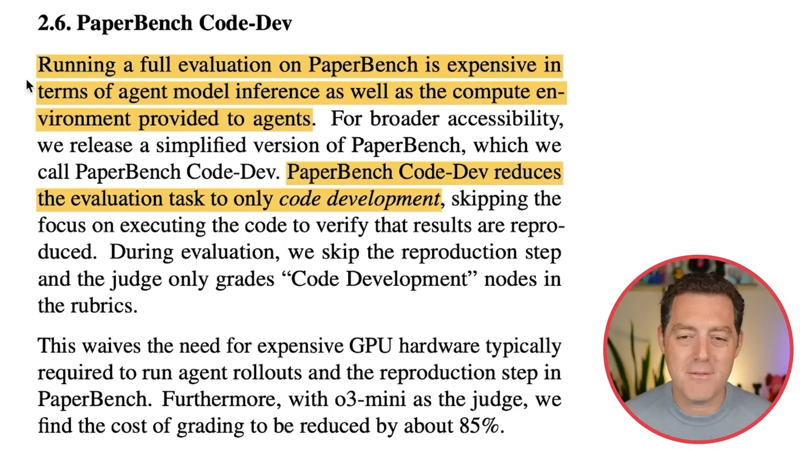 PaperBench Code-Dev