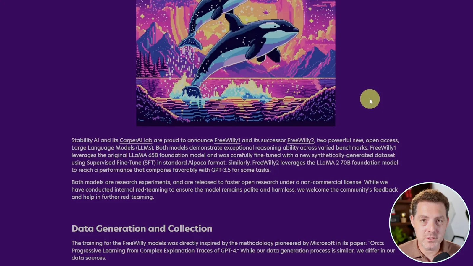 Stability’s FreeWilly announcement