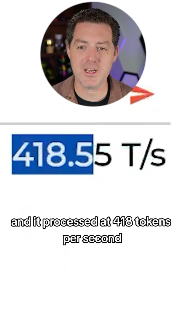 Displayed token generation rate